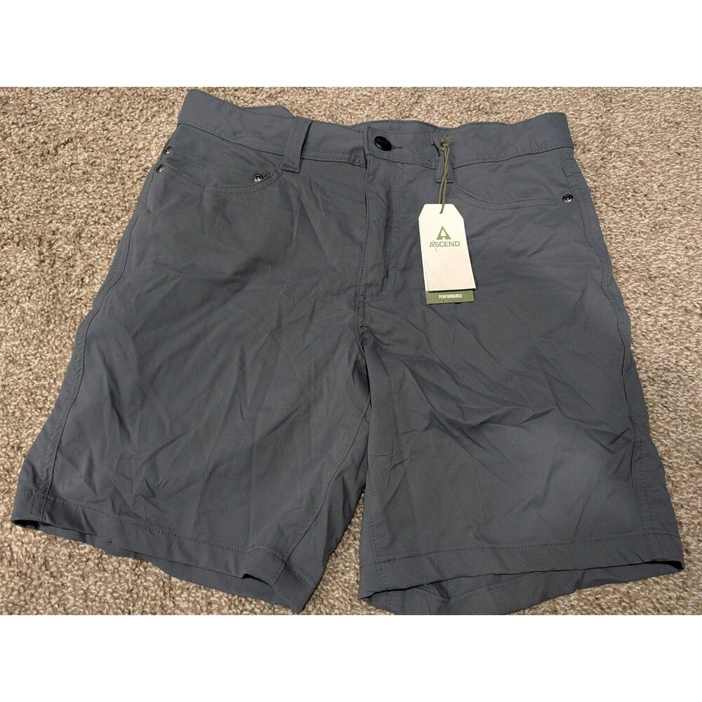 Men's Ascend Brand Chadwick Shorts 8" Inseam Size 32 Turbulence NWT